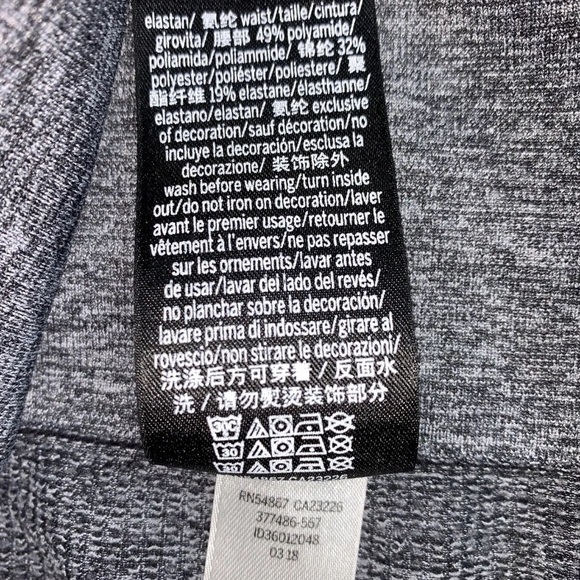 PINK VS VICTORIA’S SECRET Cool and Comfy Grey Dip Dye Ombré Seamless Leggings L - Picture 11 of 11